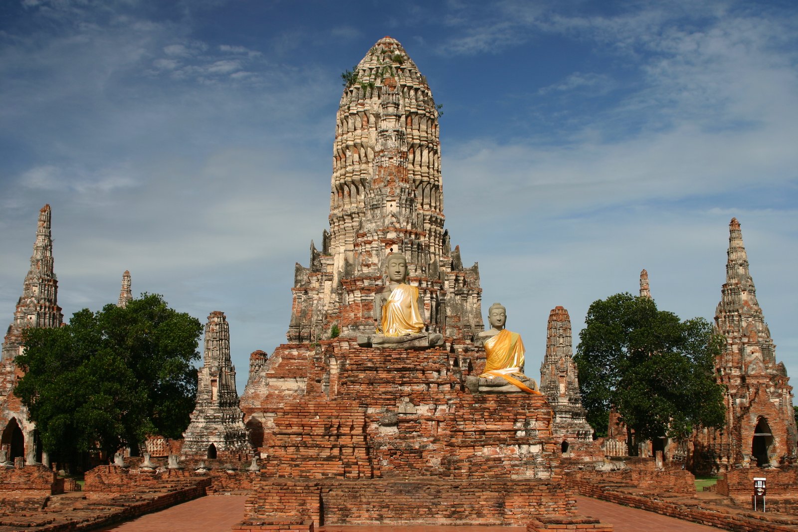 Ruined temples of Ayutthaya historical park, UNESCO World Heritage site