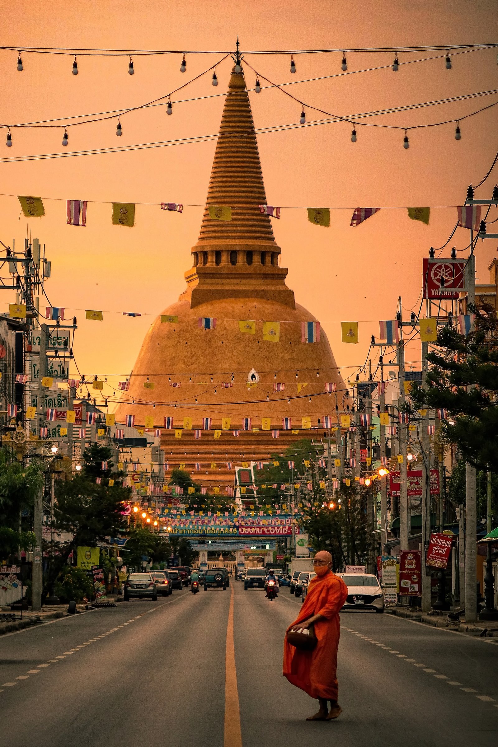 Phra Pathom Chedi, the tallest Buddhist stupa in the world, Nakhon Pathom