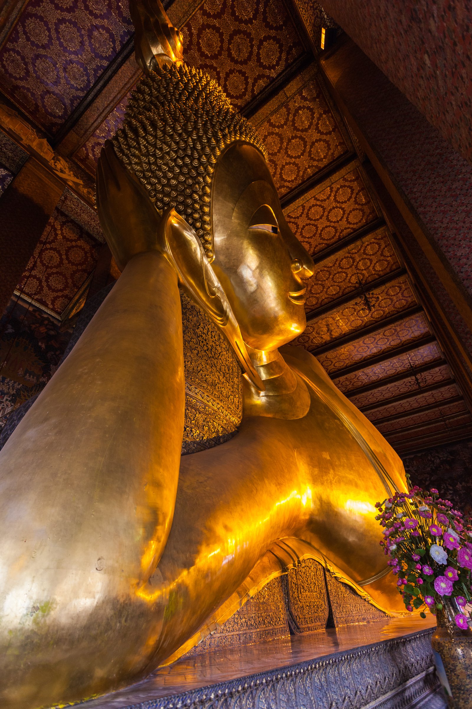 Reclining Buddha at Wat Pho temple, Bangkok