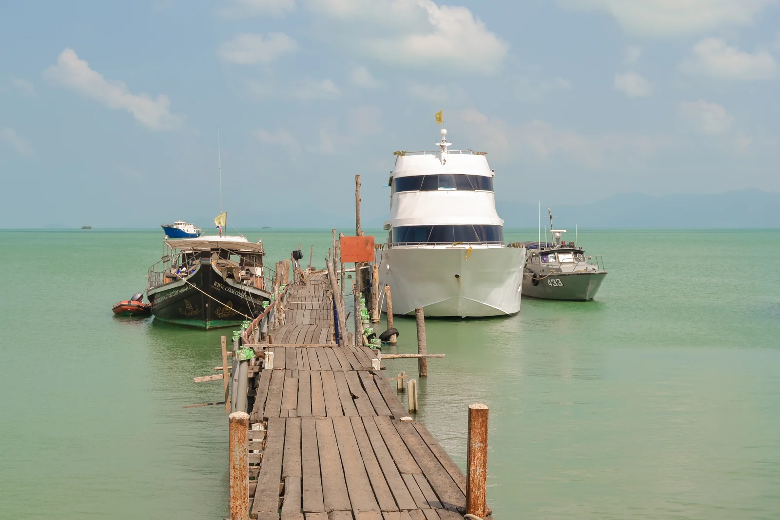 Bophut on the north coast of Koh Samui
