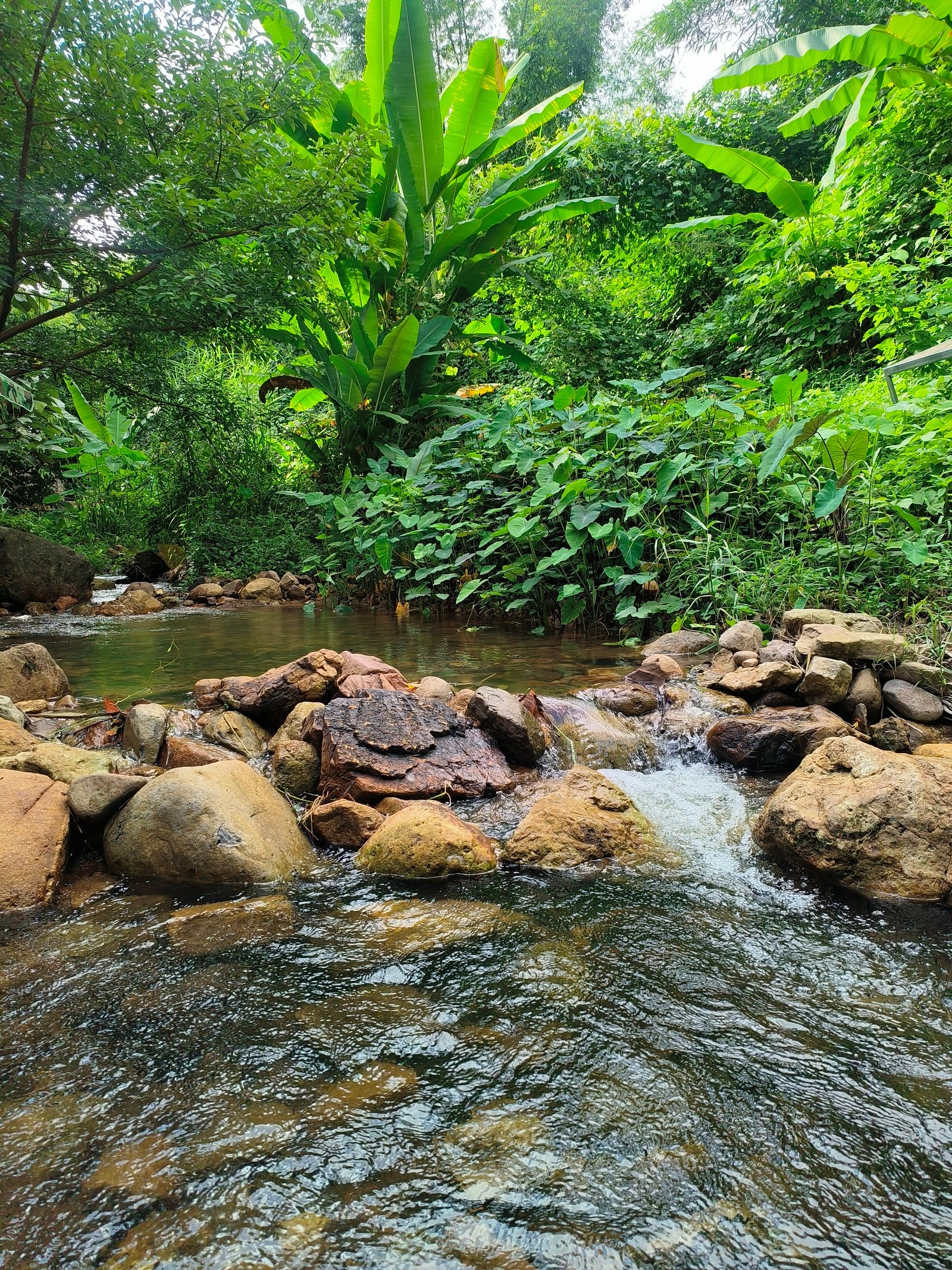 Sarika Waterfall streambed in Nakhon Nayok Province south of Khao Yai