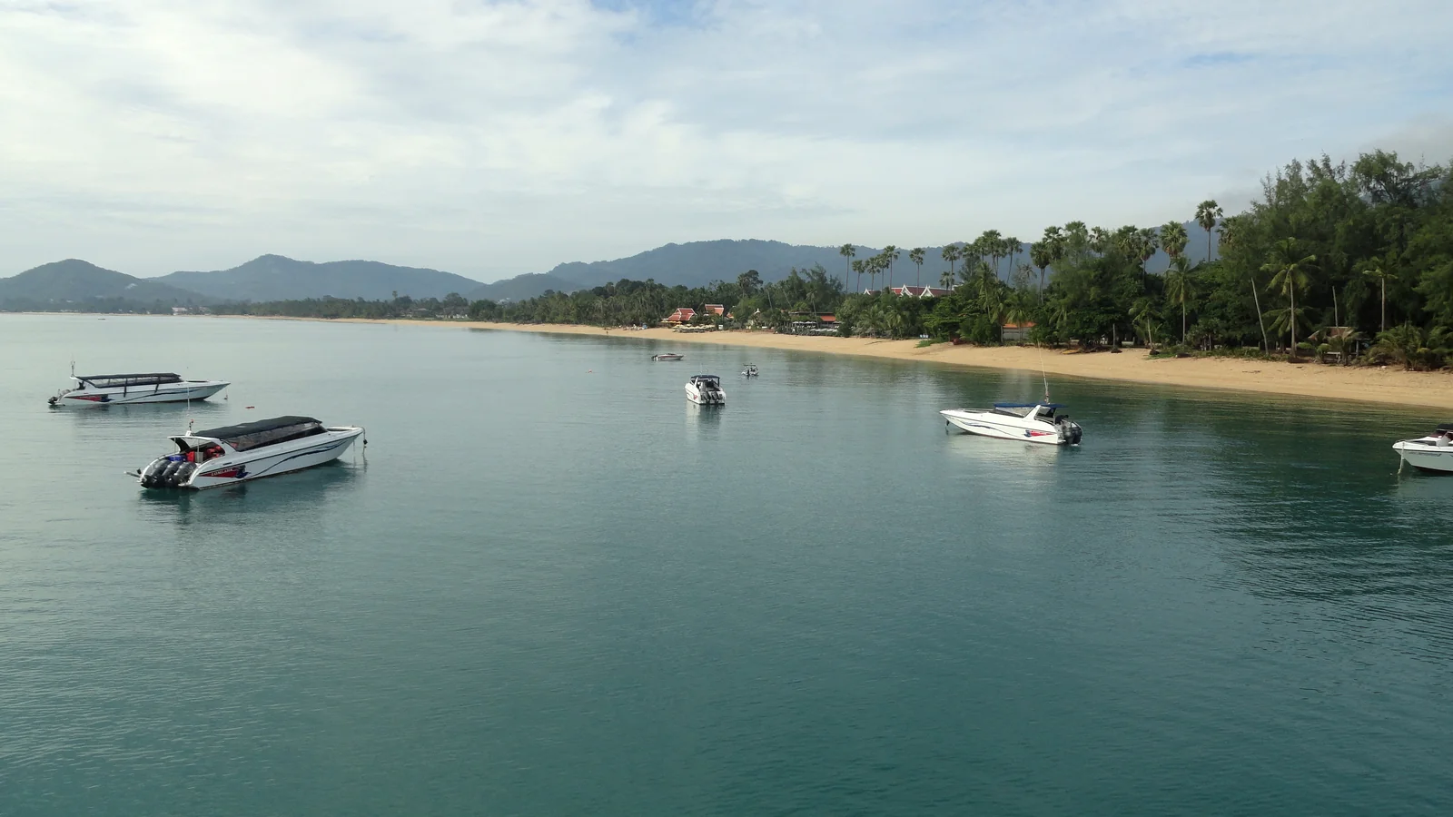 Maenam Beach on the north coast of Koh Samui