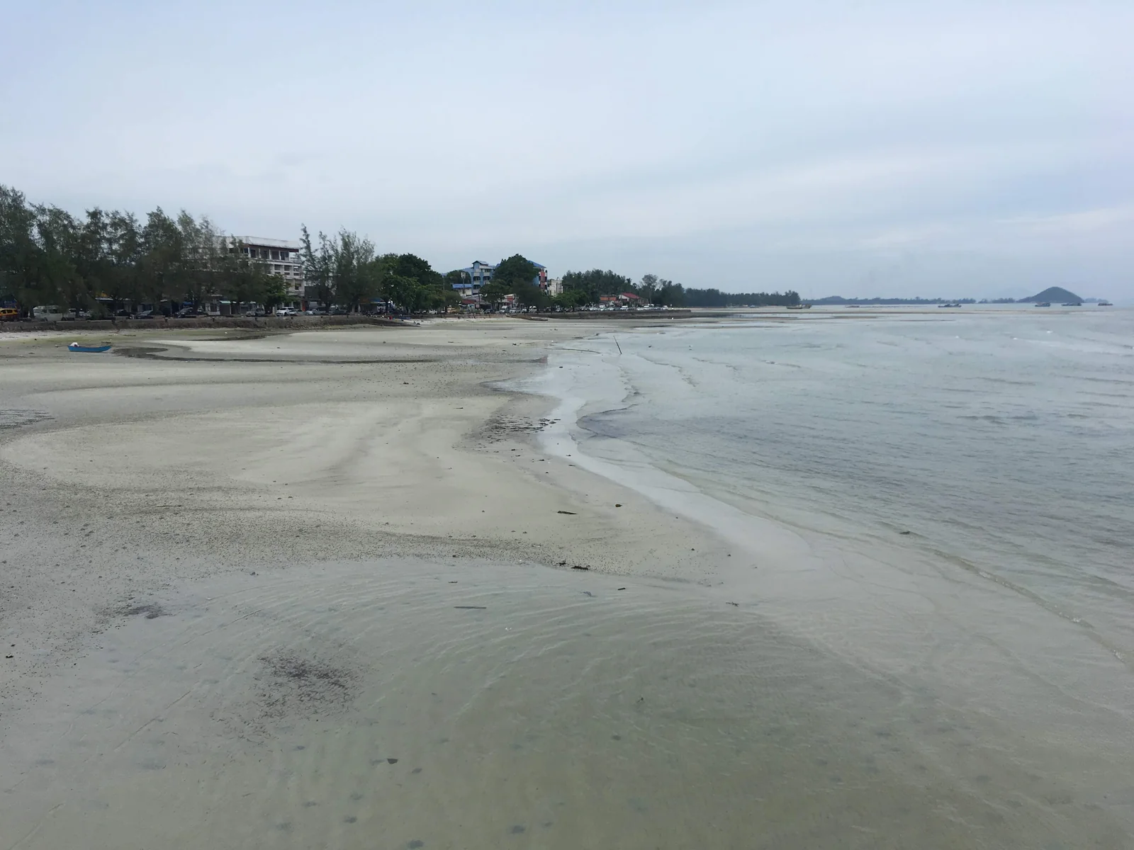 View from Nathon Pier on the west coast of Koh Samui the arrival point for ferries from Koh Phangan and Koh Tao