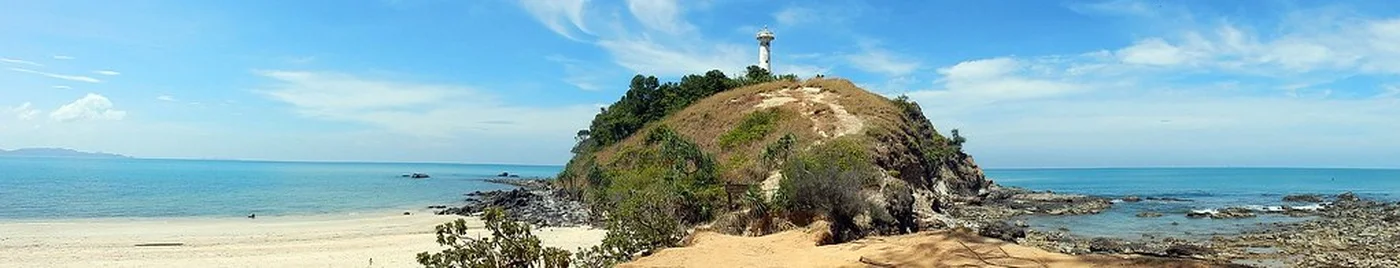 Lighthouse at Mu Koh Lanta National Park on the island's southern tip
