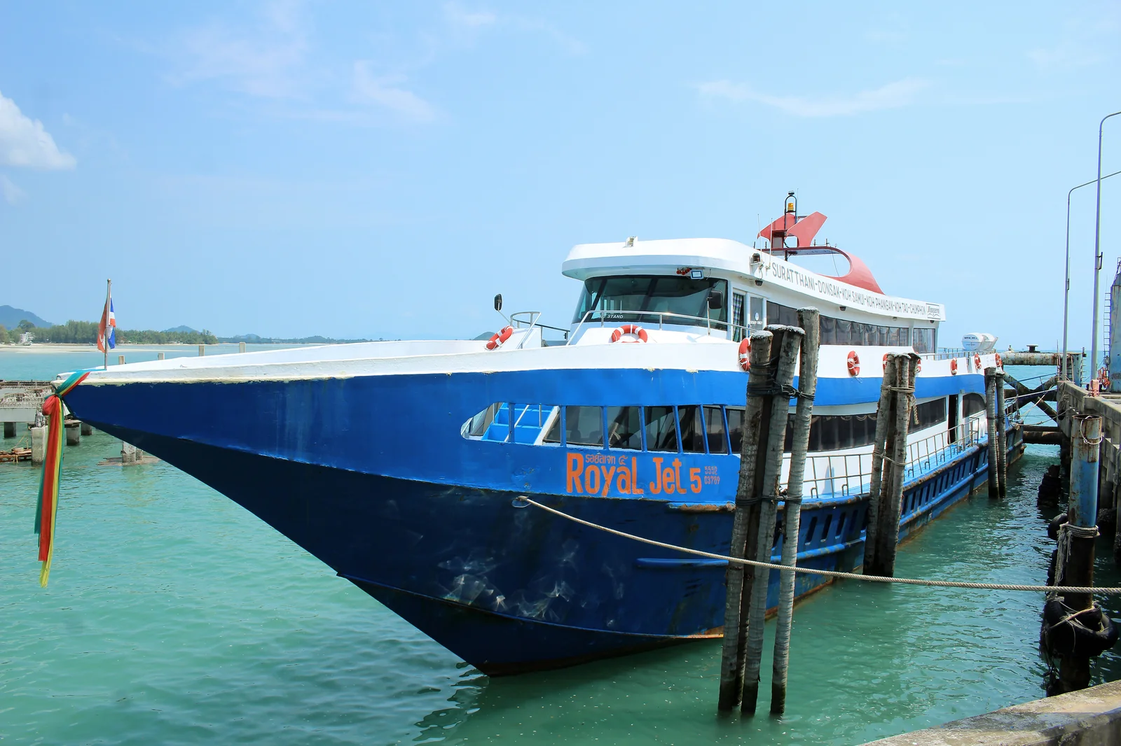 Songserm passenger ferry underway on the Gulf of Thailand