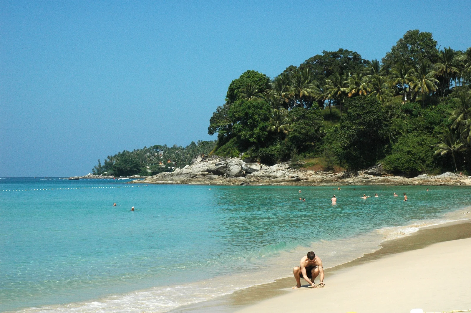 Surin Beach north of Patong in Phuket